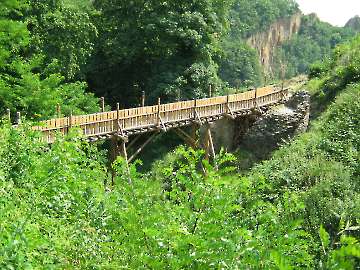 Holzbrücke