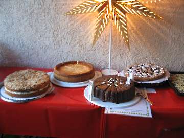 Kuchenauswahl Stand Landfrauen