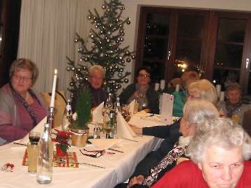 Weihnachtsfeier Landfrauen Schatthausen