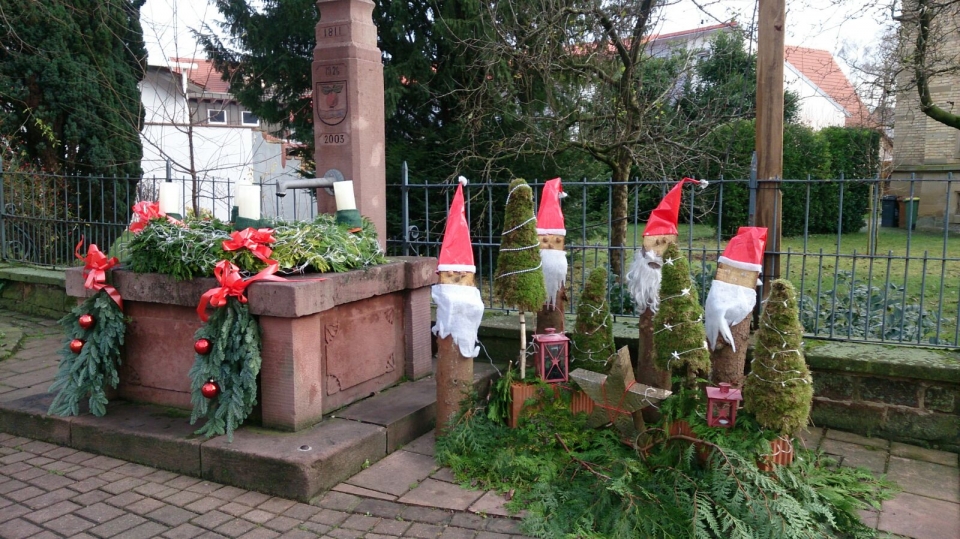 Weihnachtsbrunnen 2015